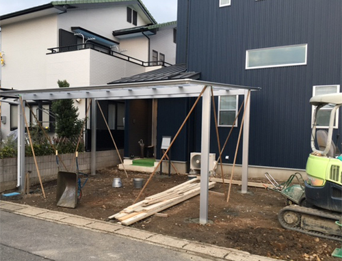 お見積りをご確認して頂きご依頼、施工へ