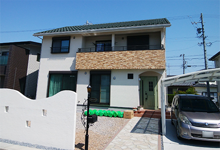 駐車場、アプローチリメイク工事